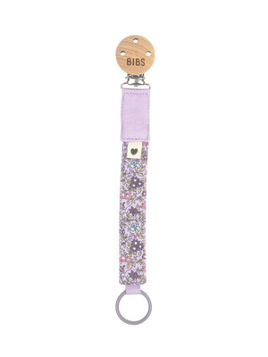 BIBS x Liberty Pacifier Clip Camomile Lawn Violet Sky
