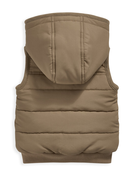 Taupe Gilet image number 2