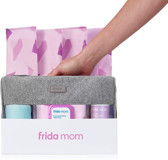 FRIDA MOM LABOR & DELIVERY POSTPARTUM KIT! Unboxing & Review 