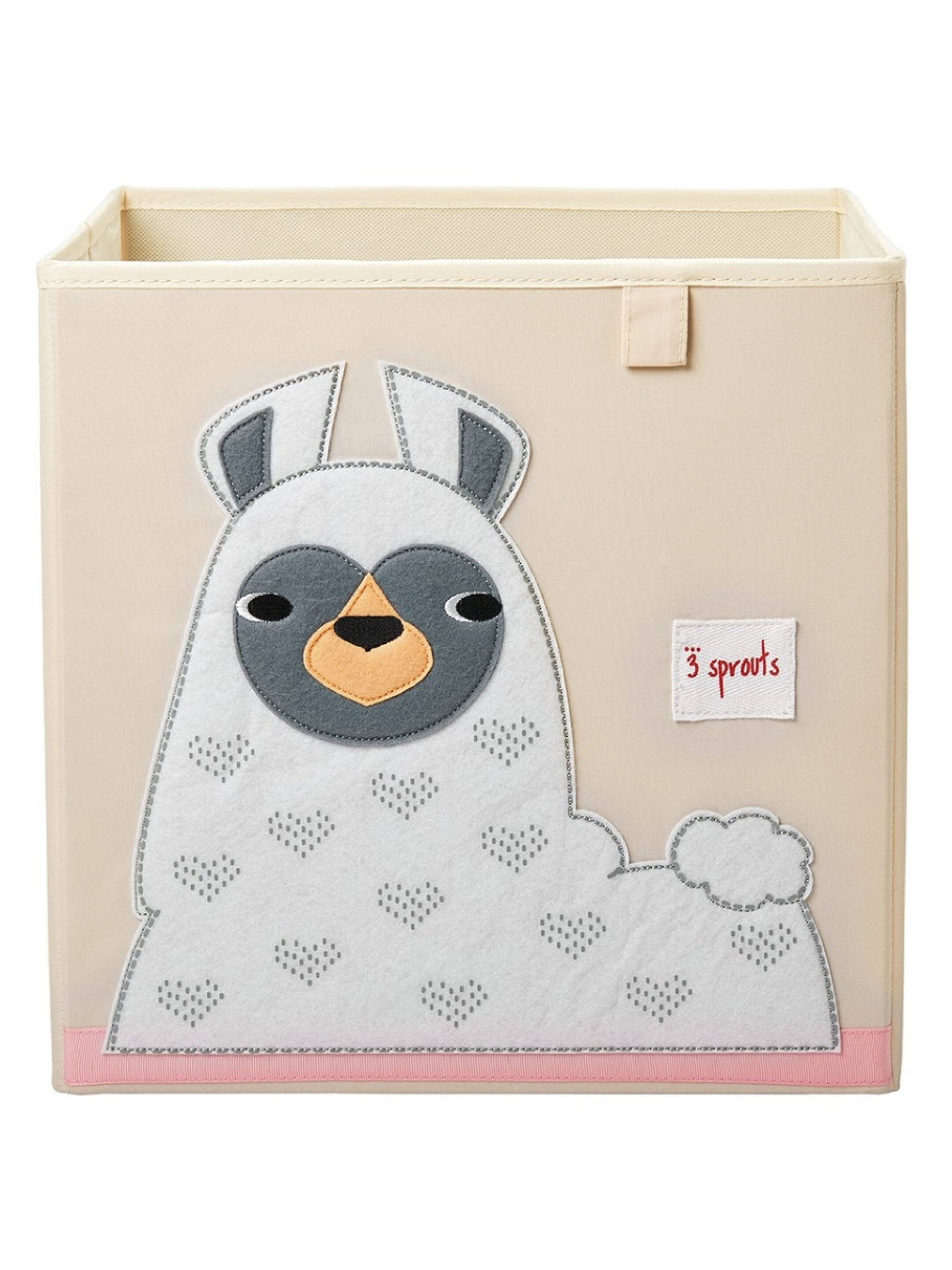 3 Sprouts Storage Box - Llama