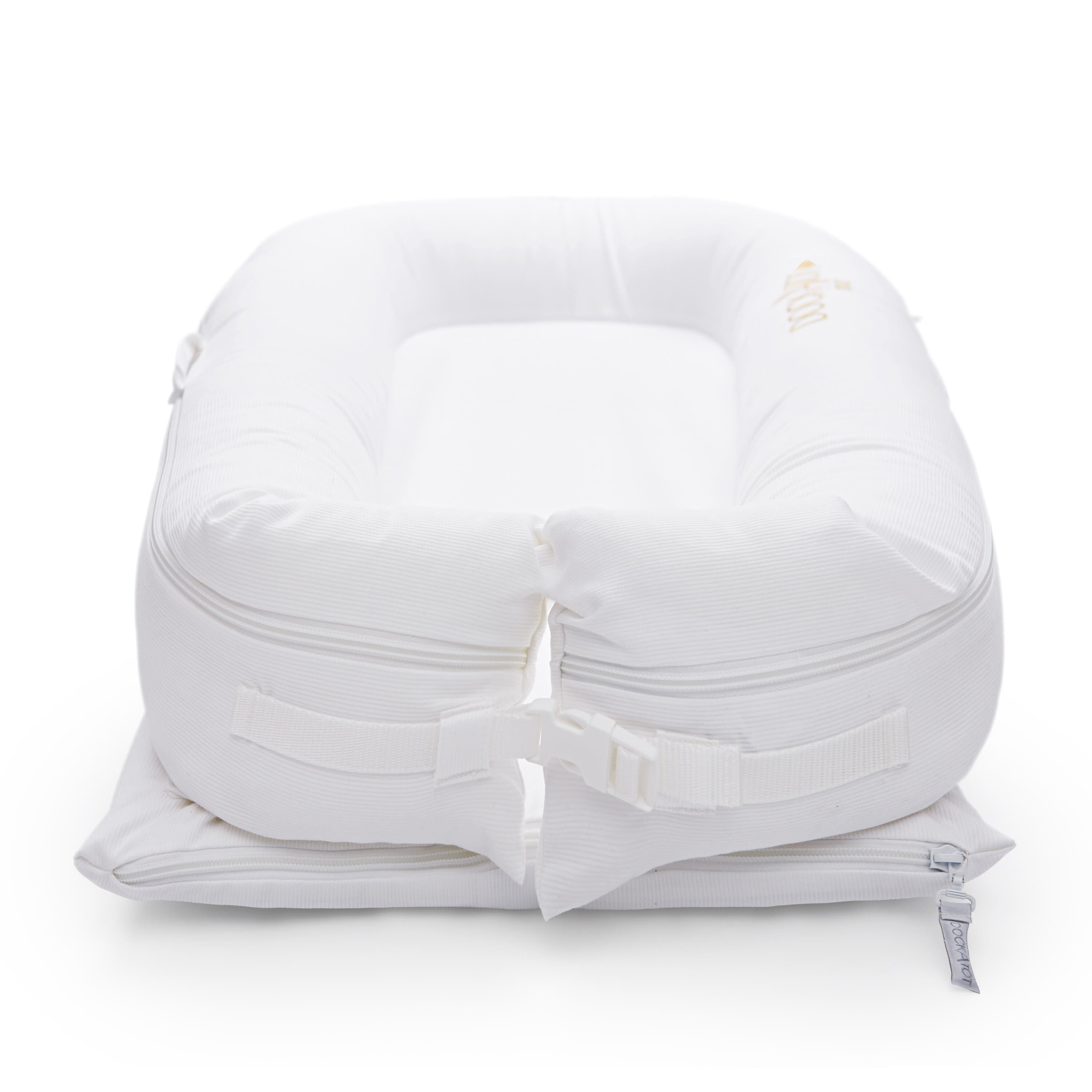 DockATot Deluxe+ Cover - Pristine White image number 2