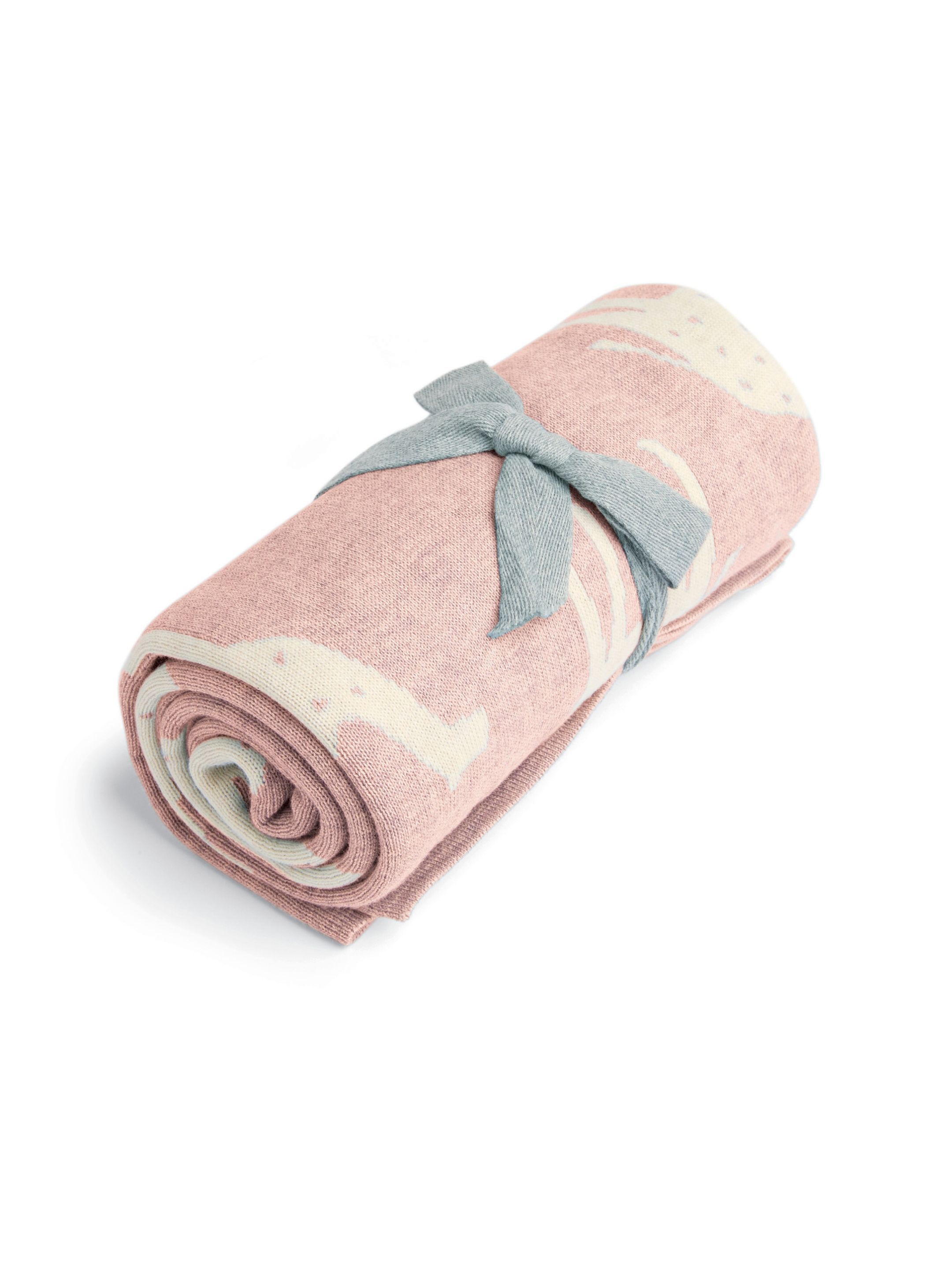 Cuddle Gift Set - Camel Pink Blanket with Larry Lamb Soft Toy image number 3
