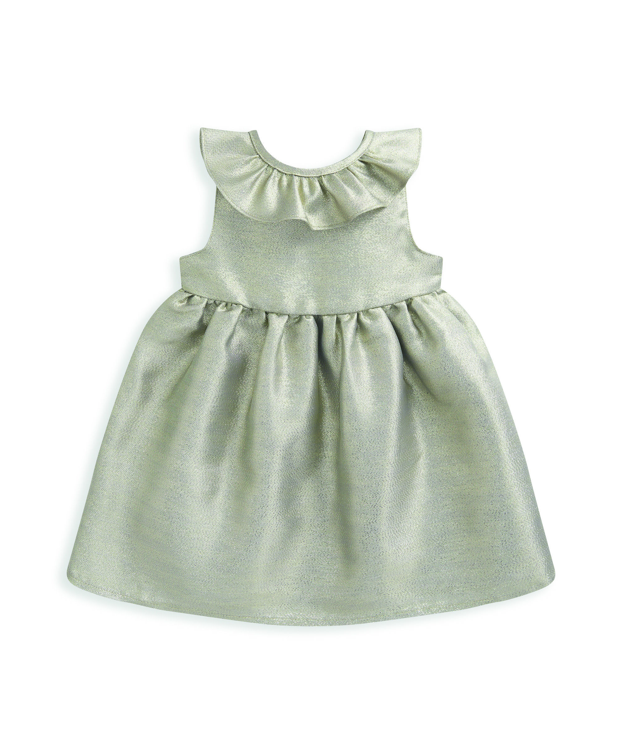 Metalic Frill Dress image number 2