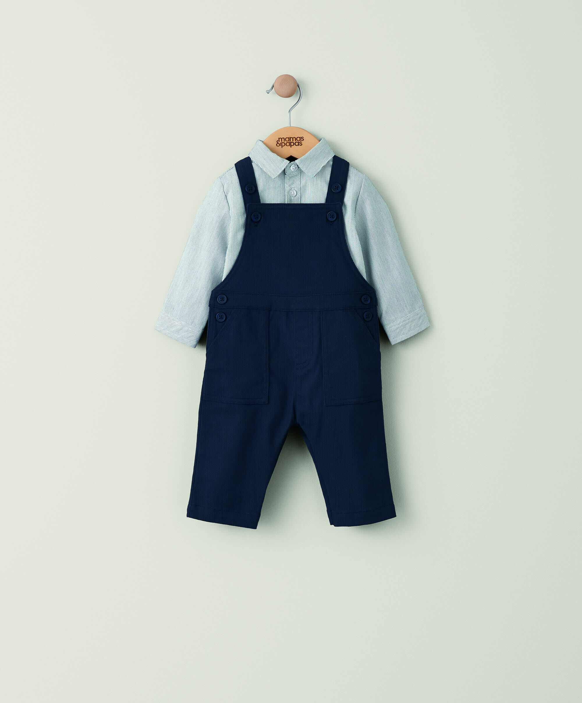 2 piece Bodysuit & Dungaree Set image number 1