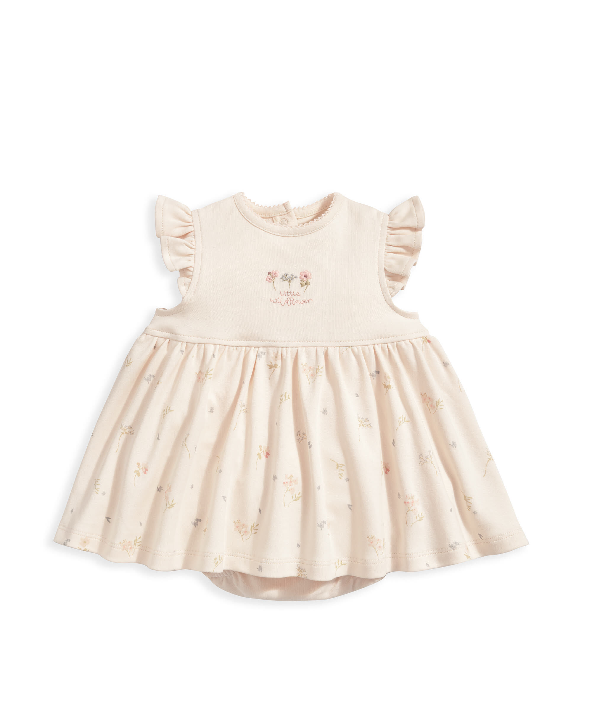 Floral Dress & Headband Outfit Set - Pink image number 3