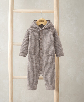 Ribbed Knitted Romper