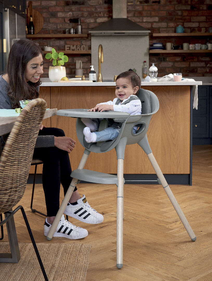 Juice High Chair - Washed Grey image number 5