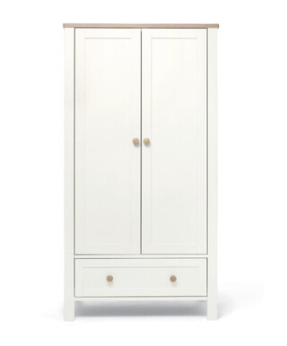 Wedmore Wardrobe - White/Natural