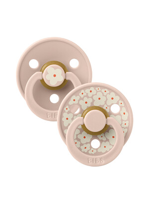 Bibs 2 Pack Colour Daisy Latex S2 - Blush Mix (6+ months)