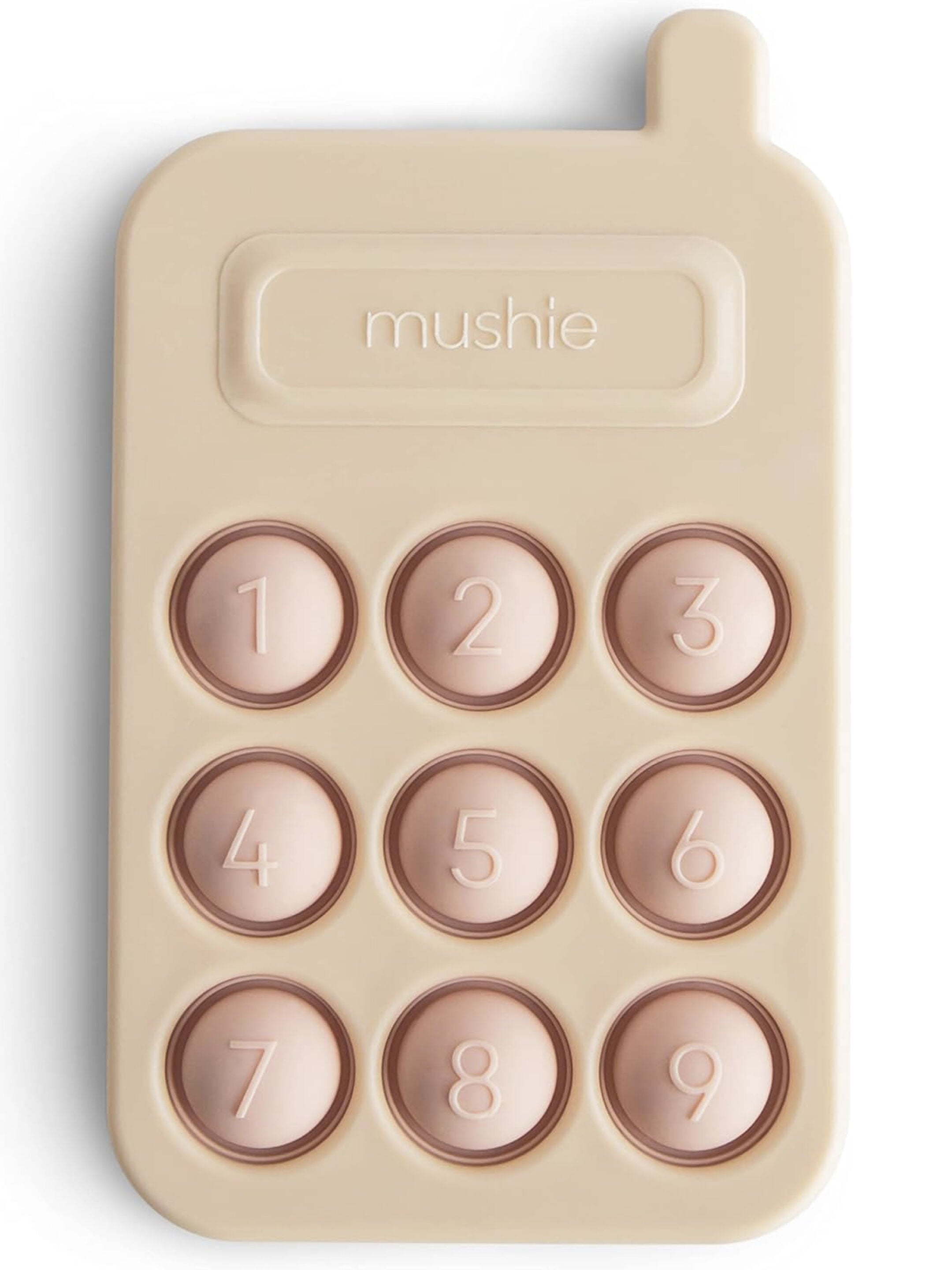 Mushie Phone Press Toy Blush