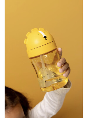 Trixie Tritan™ Spill Proof Straw Bottle - 300ml - Mr. Lion