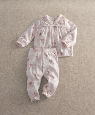 Mamas & Papas Jersey Watercolour Floral PJs