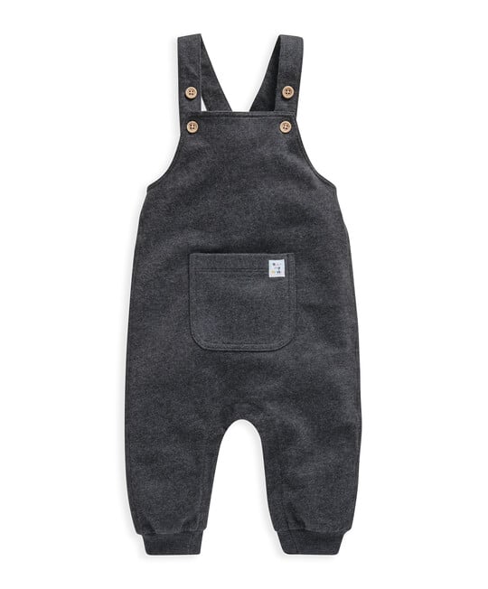 Charcoal Jersey Dungaree image number 1