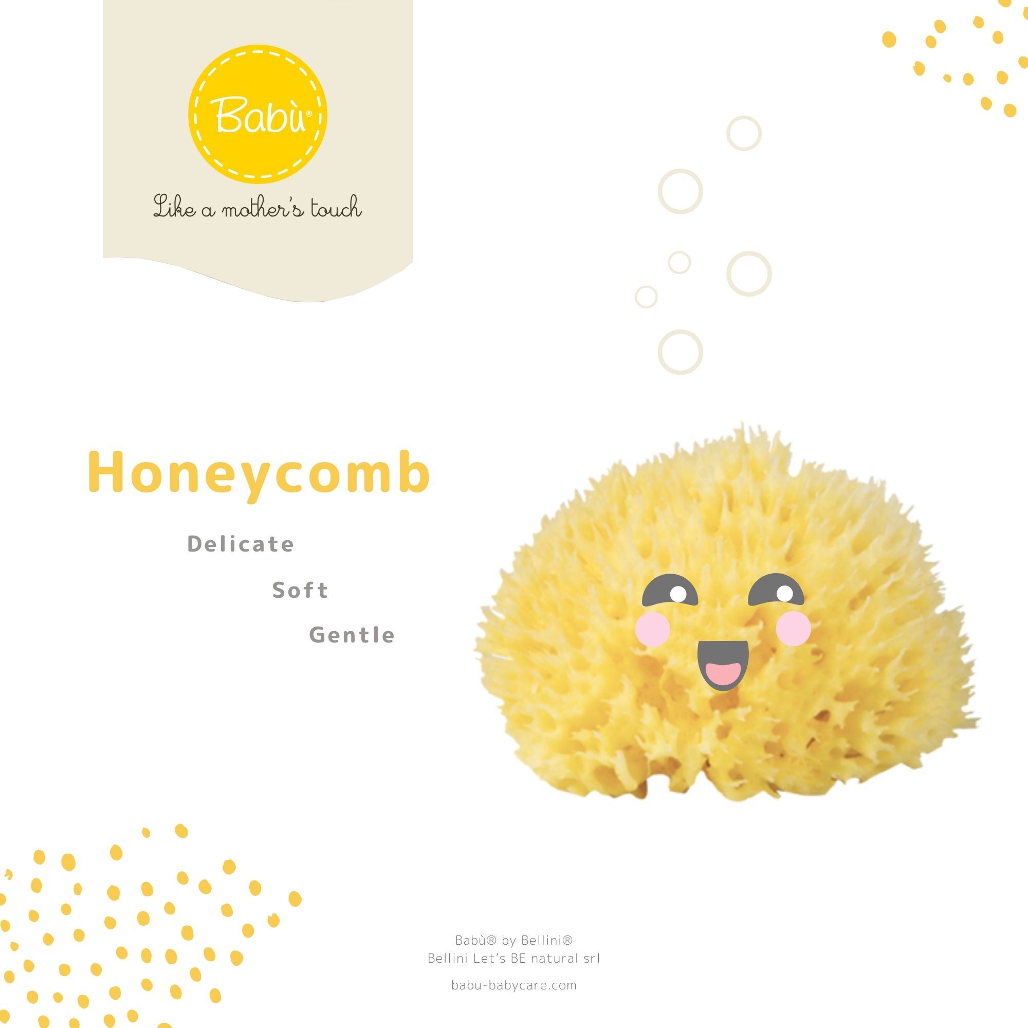 Babu Natural Honeycomb Bath Sponge - Small No.10 image number 7