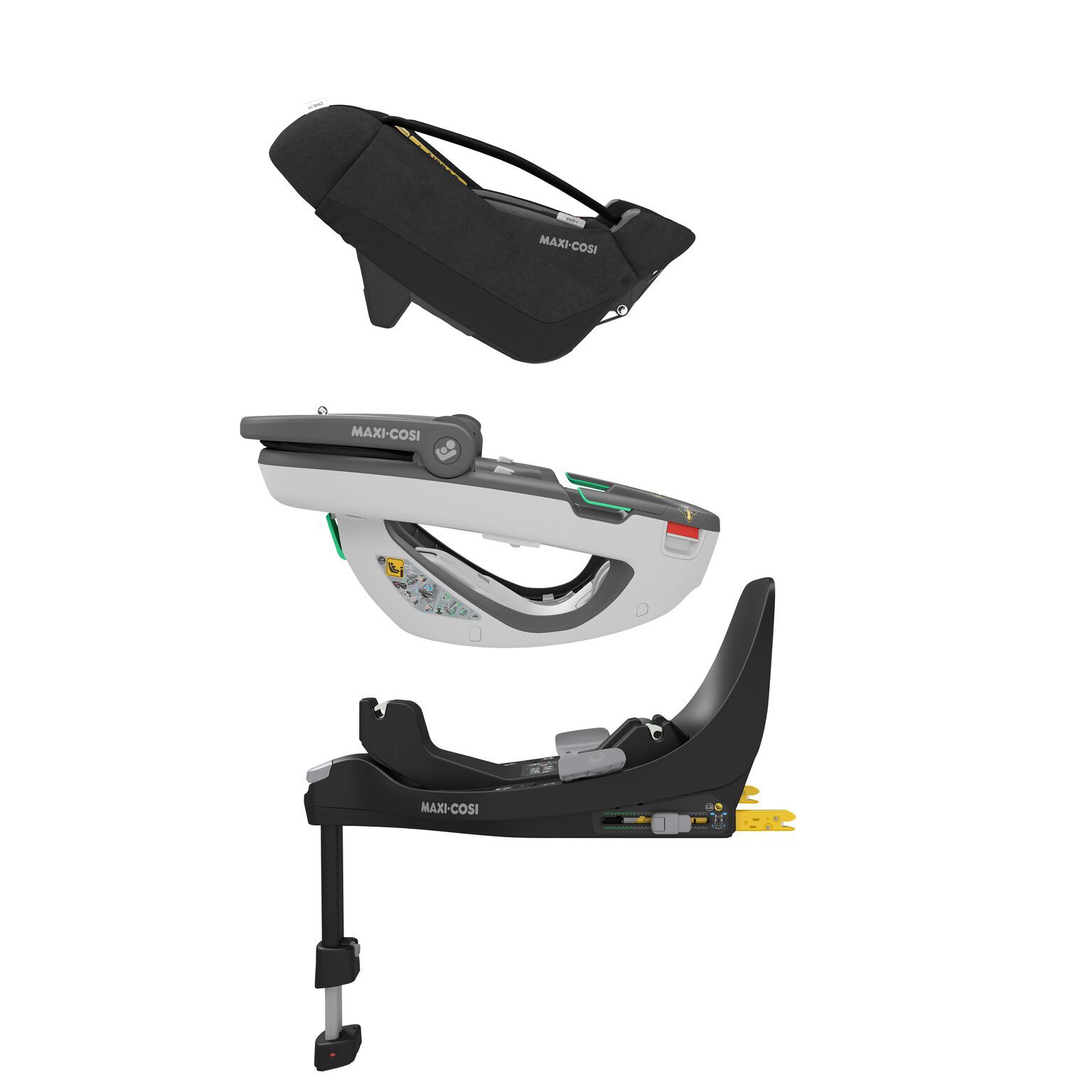 Maxi-Cosi Coral 360 Car Seat Essential Black image number 2