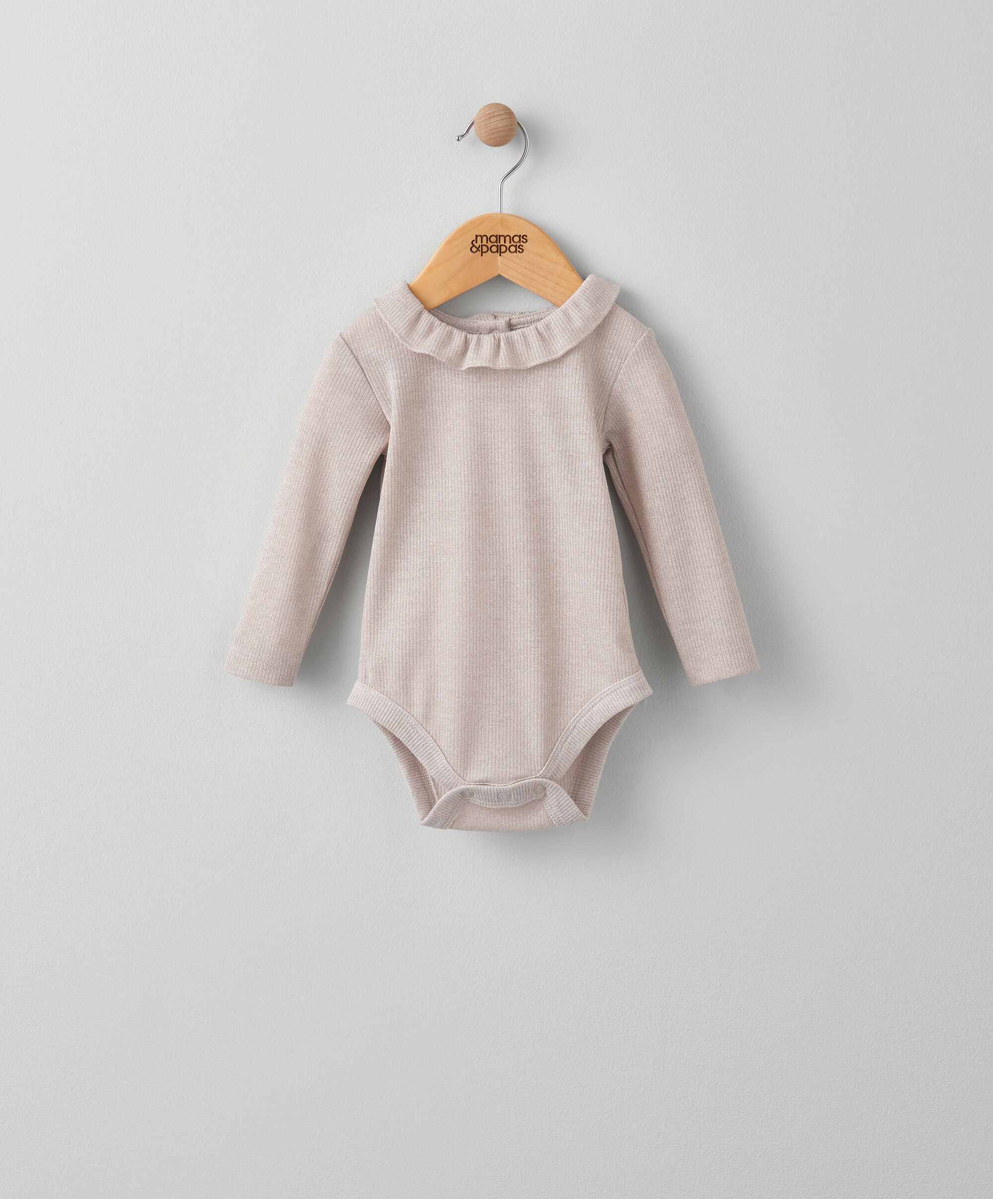 Metallic Frill Bodysuit image number 5