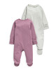 2 Pack Flower Bouquet Sleepsuits image number 2