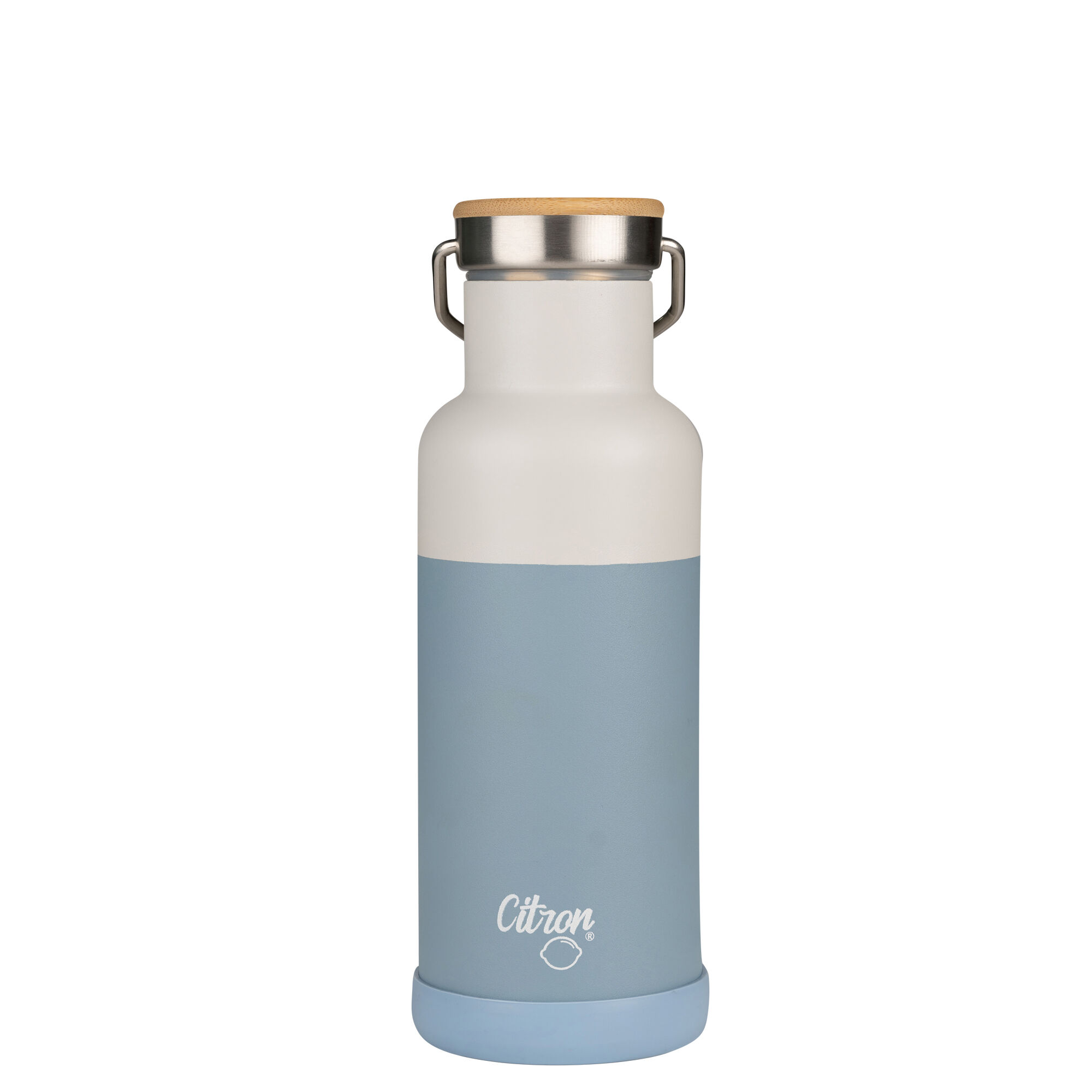 Stainless Steel Water Bottle 500ml - Dusty Blue image number 3