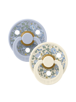 Bibs x Liberty Pacifier Eloise Collection - Dusty Blue Mix (6+ months)
