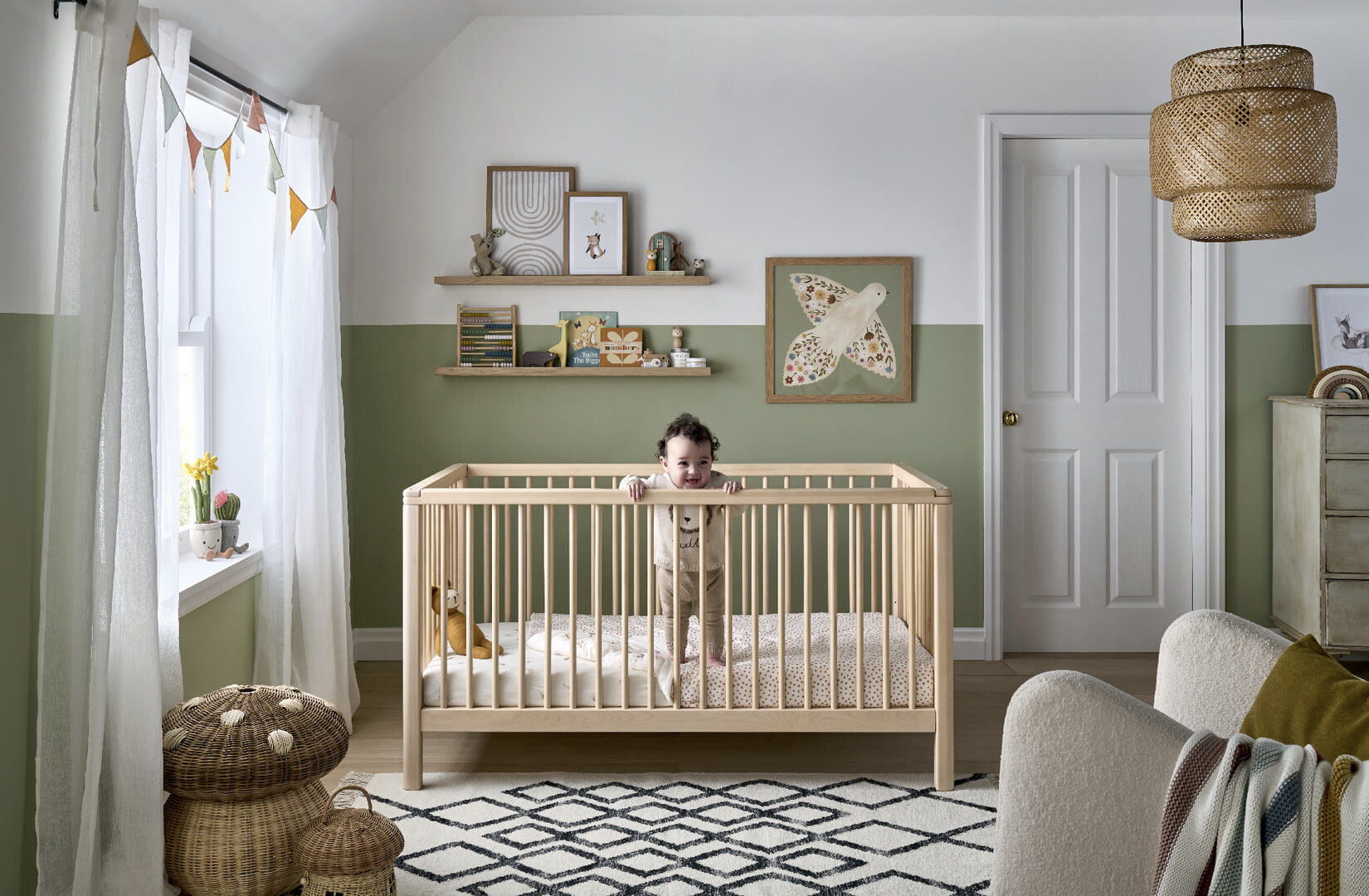 Compact Solo Cotbed - Natural image number 10