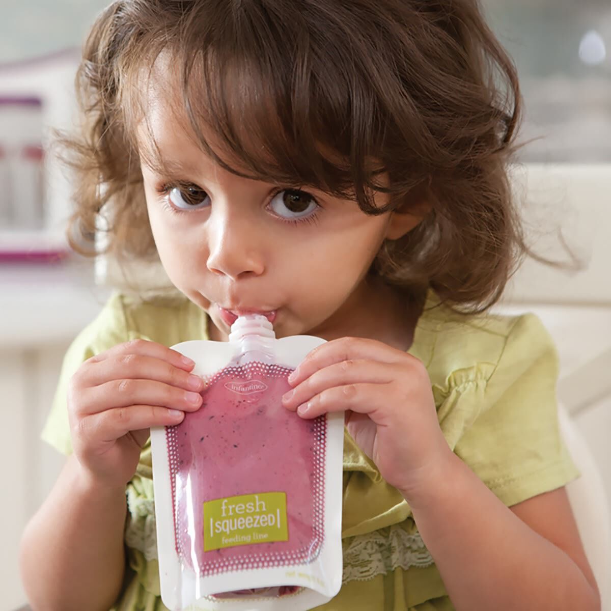 Infantino - 50 Pack Squeeze Pouches (50 Caps) image number 4