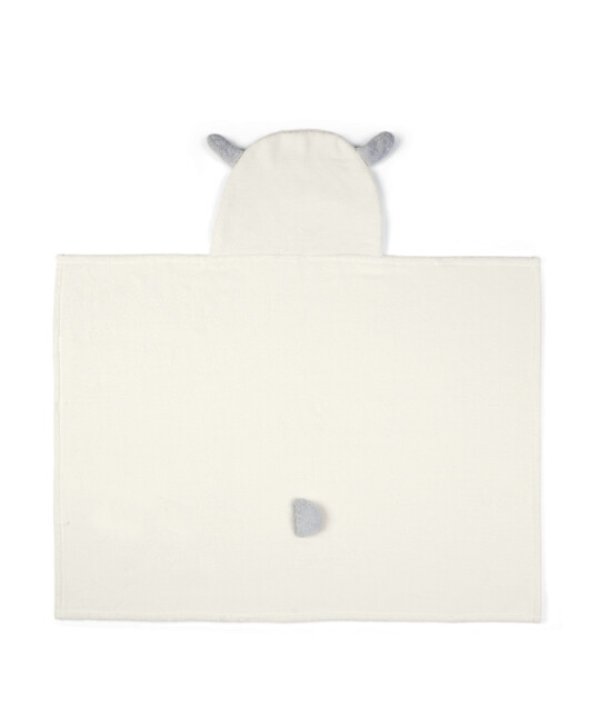 Hooded Baby Towel - Lamb image number 3