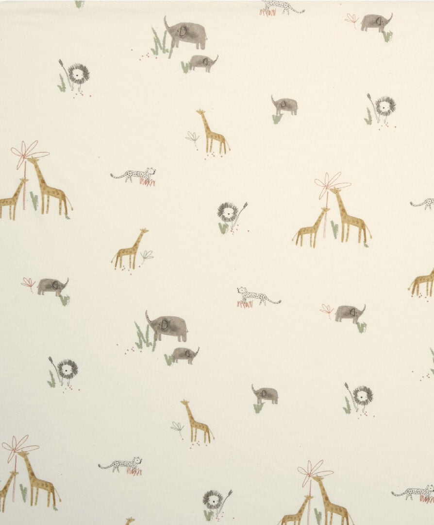 Jungle Cotbed Fitted Sheets - 2 Pack image number 2