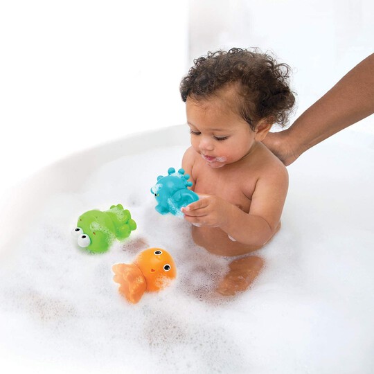 INFANTINO EASY CLEAN BATH SQUIRTERS  with clipstrip image number 4