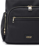 Strada Tumbled Backpack - Black And Gold image number 6
