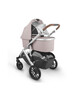 Uppababy - Vista/Cruz Carry Cot - Alice (Dusty pink/silver/saddle leather) image number 2
