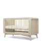 Coxley 2 Piece Cotbed Set with Wardrobe - Natural image number 4