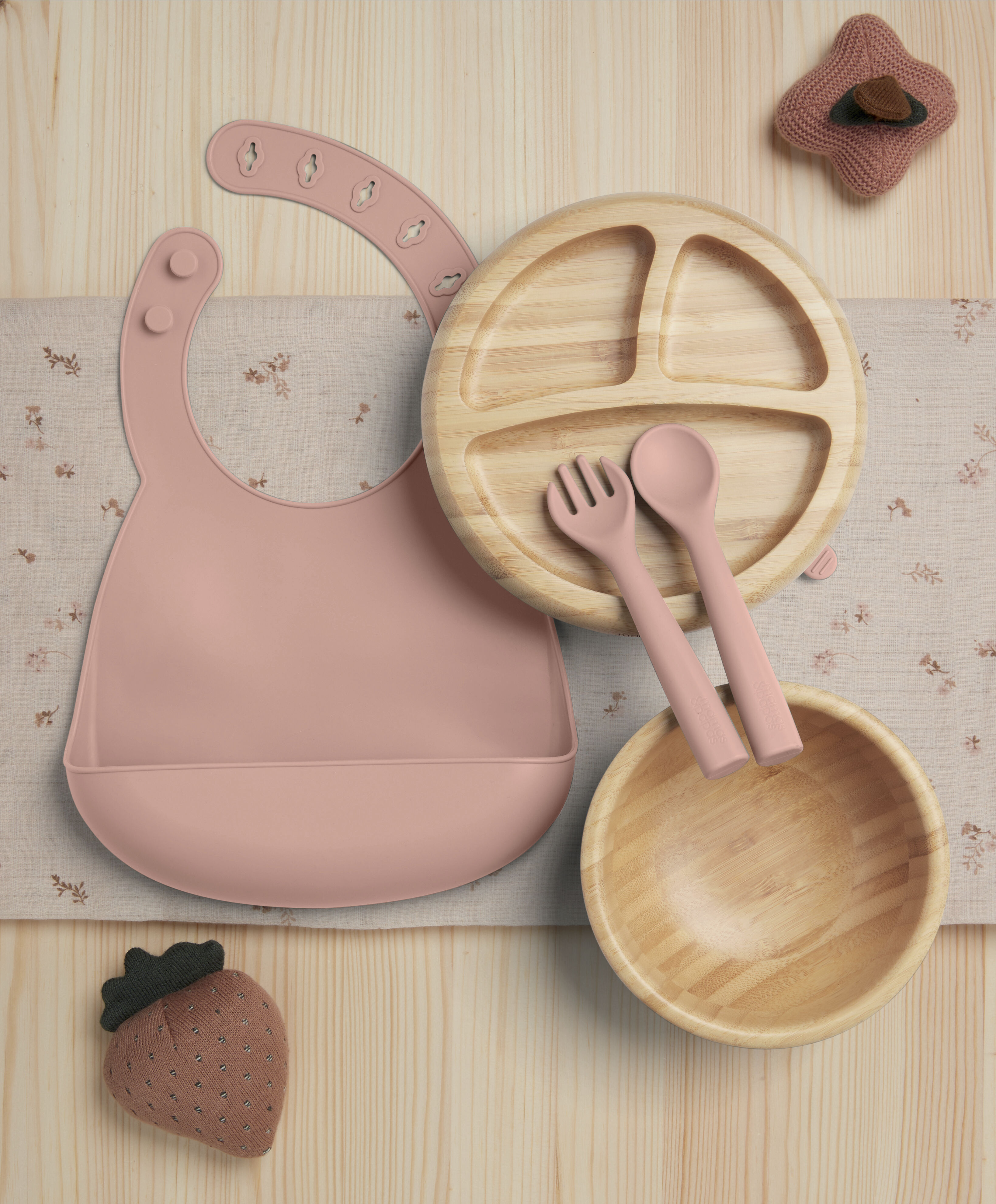 First Mealtime Bamboo Set - Melba image number 1