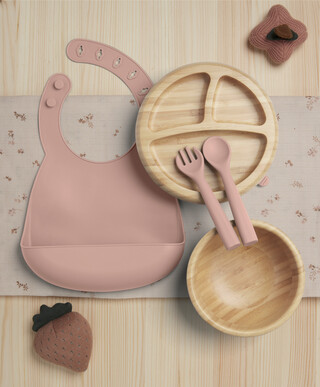 First Mealtime Bamboo Set - Melba