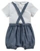 2 Piece Embroidered Dungaree image number 2