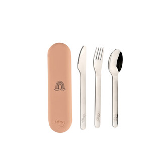 Citron Cutlery Set Blush Pink