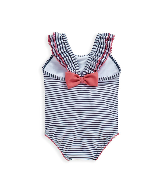 Stripe Frill Swimsuit image number 3