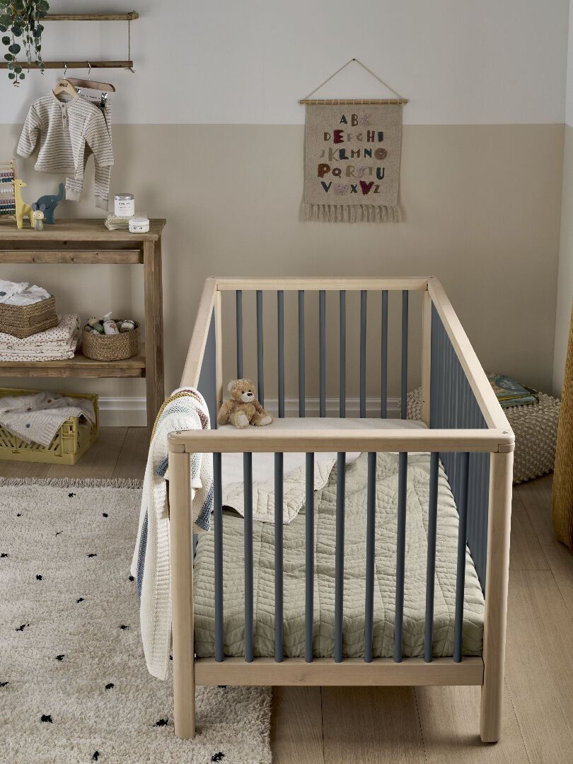 Compact Solo Cotbed - Natural Slate image number 6