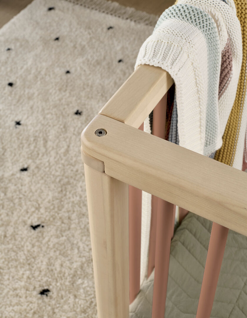 Compact Solo Cotbed - Natural Terracotta image number 7