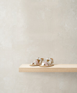 Gold Metallic Sandals