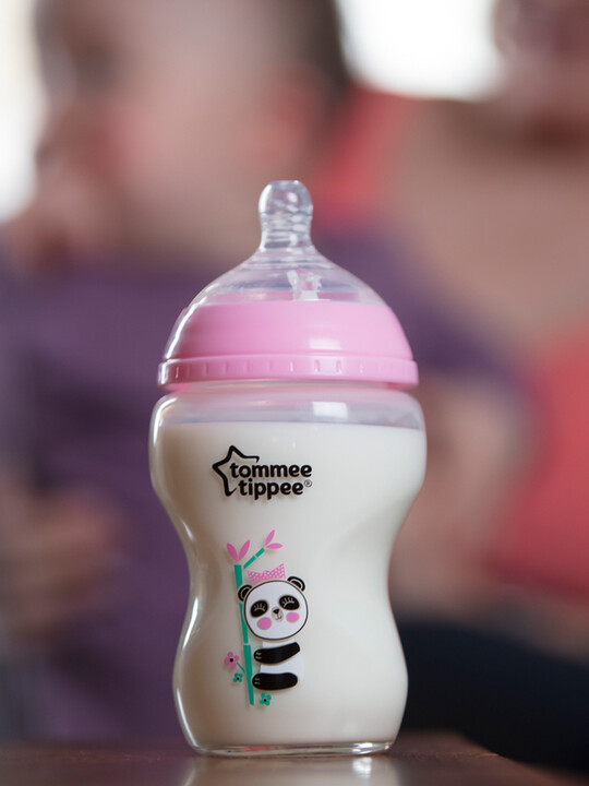 Tommee Tippee Closer To Nature Glass -250ML, Girl image number 4