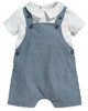 Body Suit & Short Dungarees - Set Of 2 image number 1