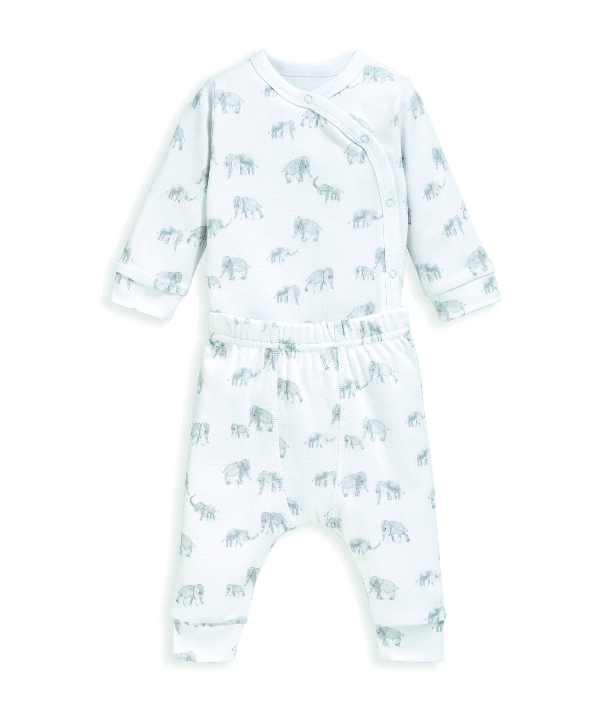 2 Piece Elephant Jersey Set image number 2