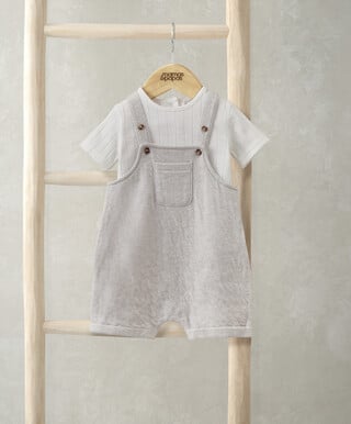 Shortie Dungarees & Bodysuit