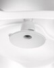 Bath Seat Oval - White/Grey image number 6