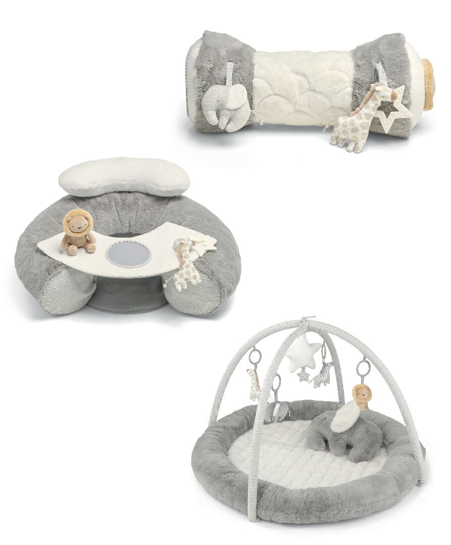 Welcome to the World 3 Piece Bunny Playmat Bundle - Pink