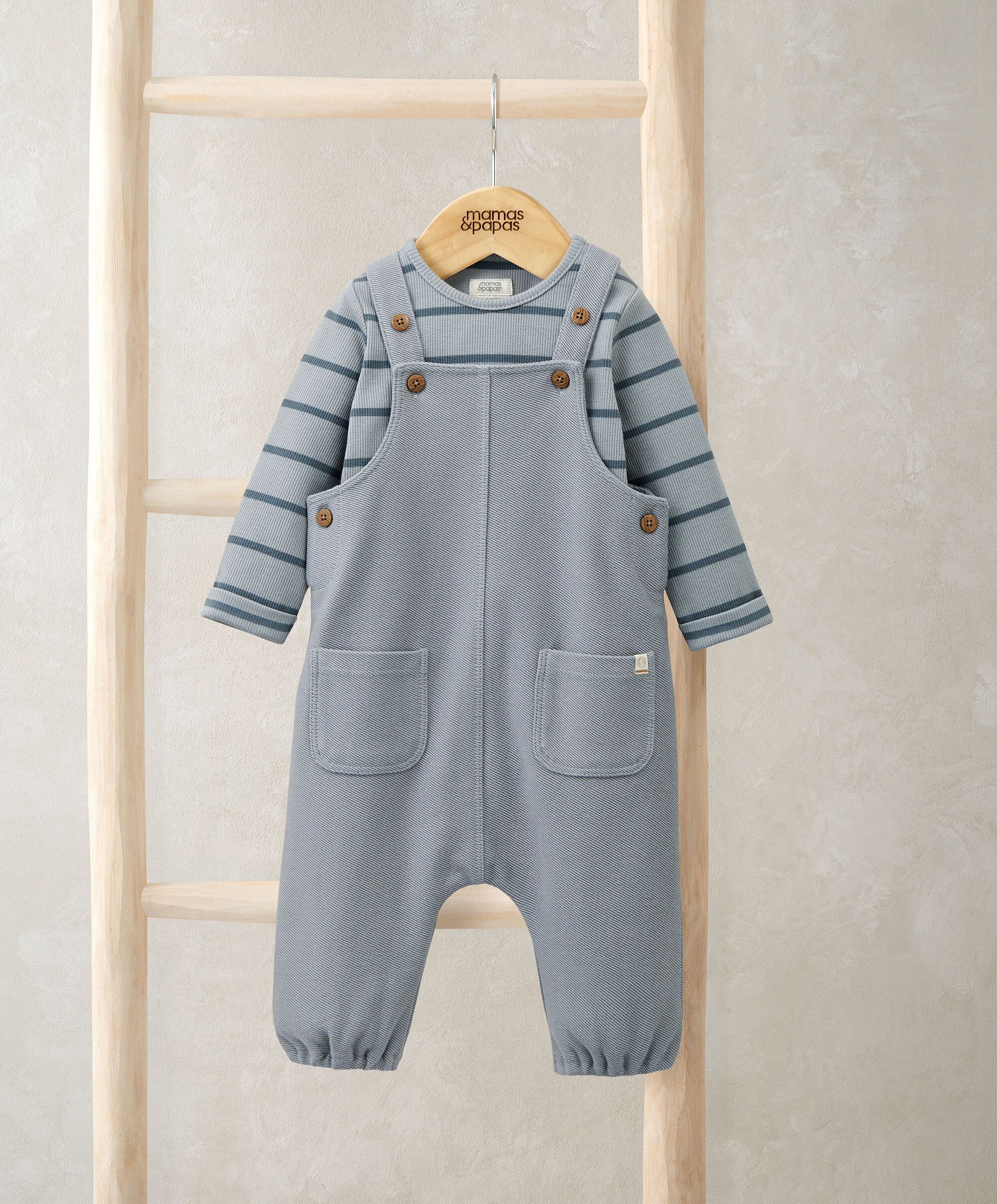 2Pc D/Ree & Strpe Bodysuit image number 1
