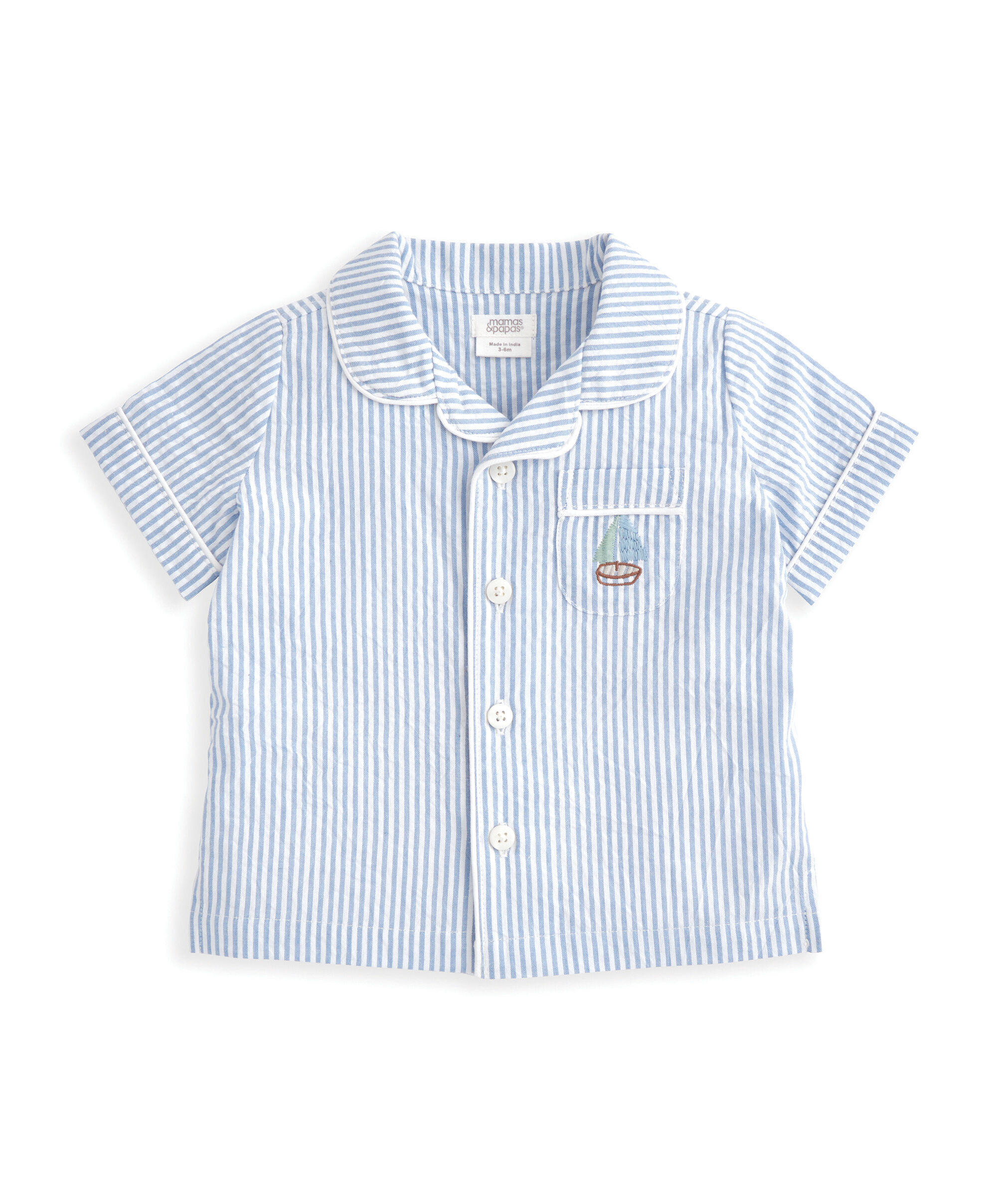 Stripe Short PJs image number 2