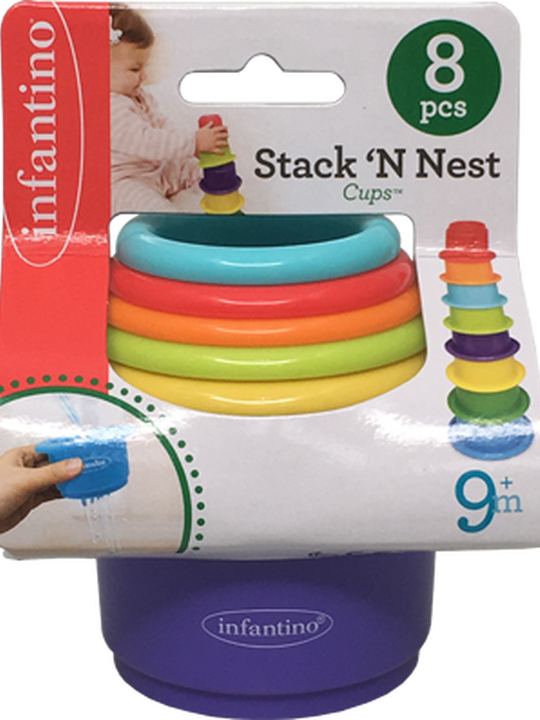 Infantino - Stack'N Nest Cups image number 2