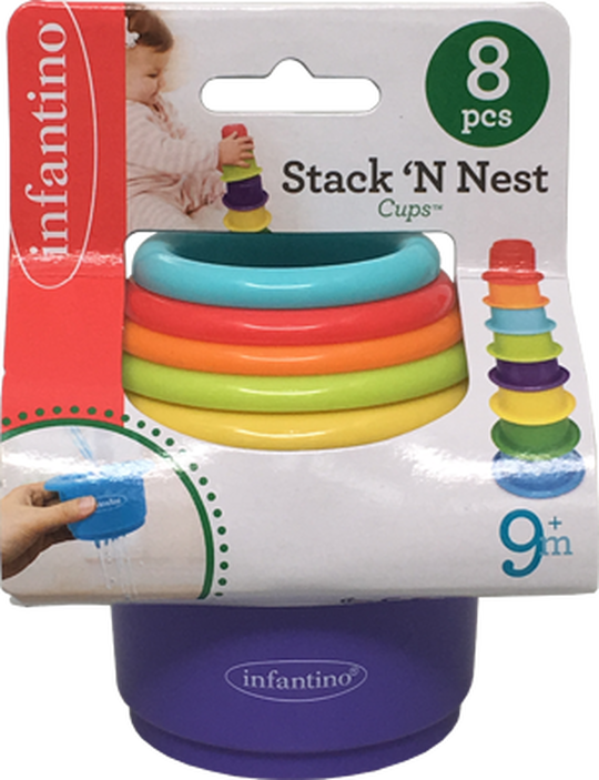 Infantino - Stack'N Nest Cups image number 2