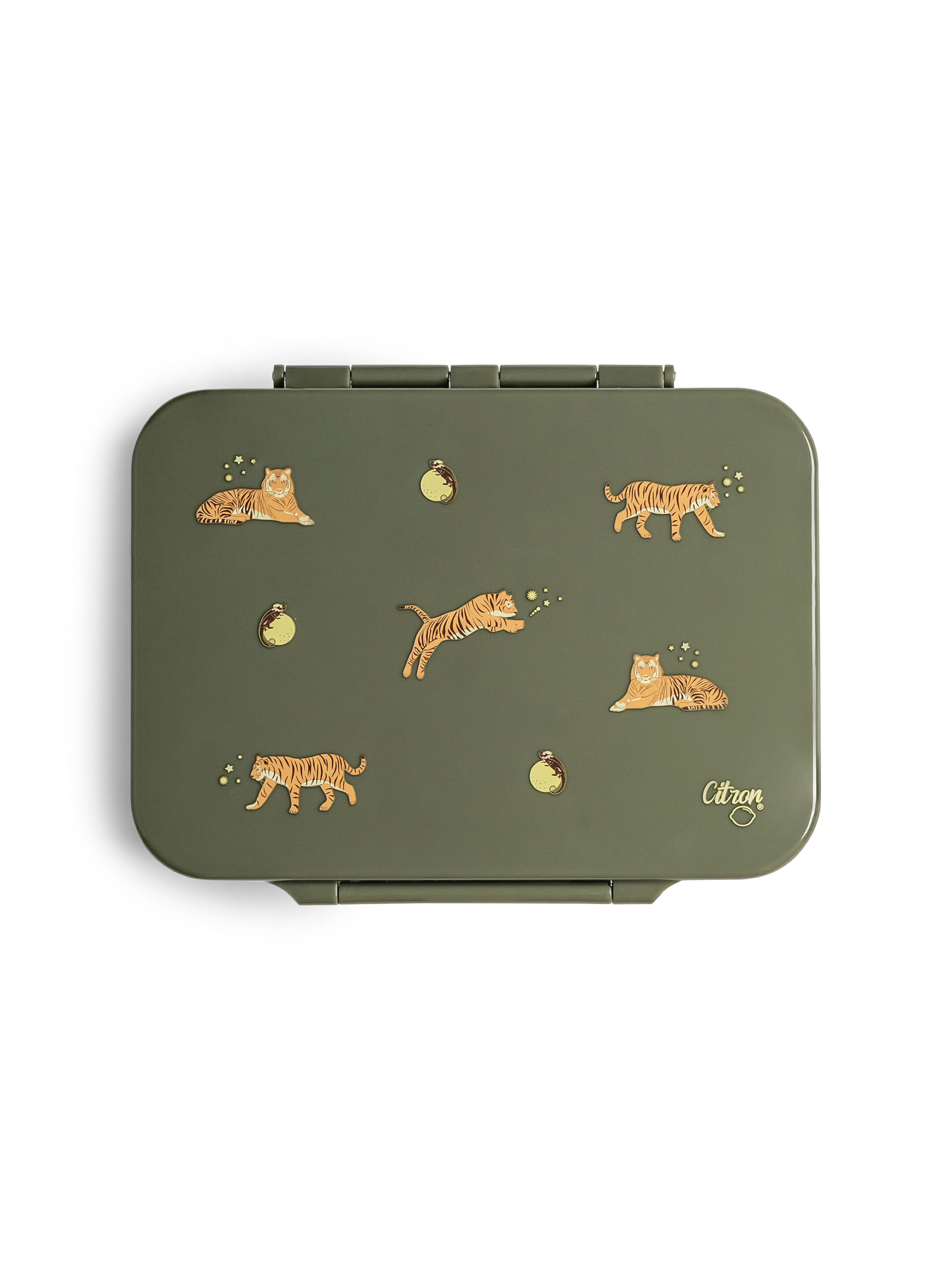 Citron Tritan Lunchbox Tiger